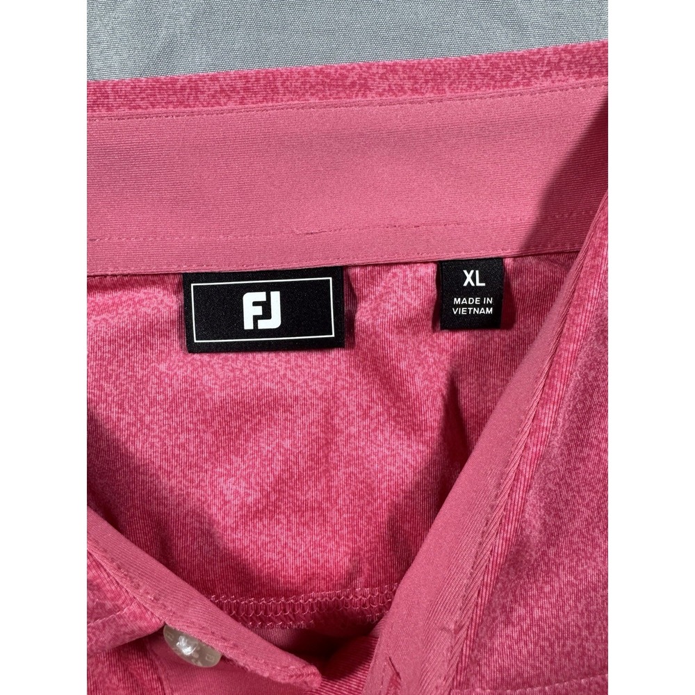 Footjoy Men's Pink Short Sleeve Polo Size XL NWT - Picture 5 of 6